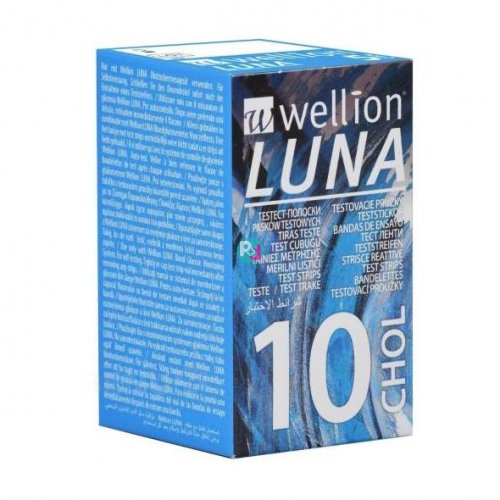 Wellion Luna CHOL για μέτρηση χοληστερίνης 5 ταινίες